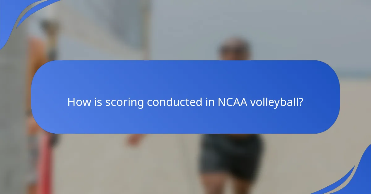 Kako se boduje u NCAA odbojci?